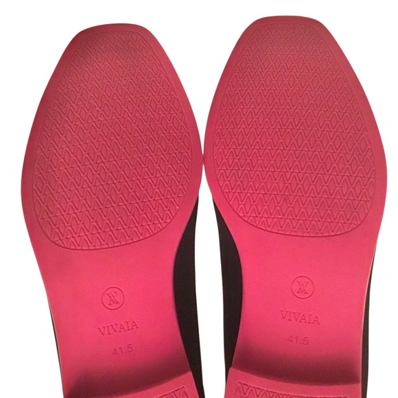 Vivaia Ryan Pro Knit Chelsea Ankle Boot Black Pink Soles Size-41.5/10 - Picture 11 of 14